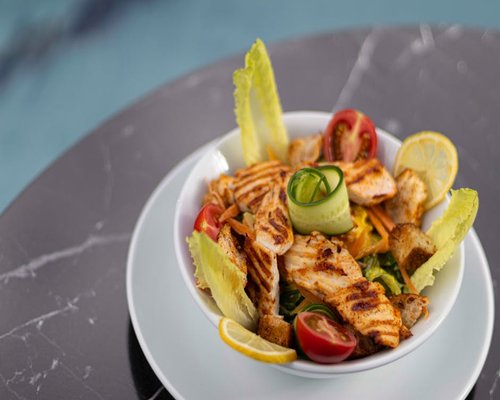 Healthy fresh food salad and vegetables